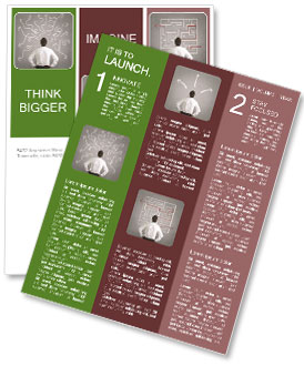 Businessman In Confusion: Overwhelmed By Twisted Arrows On Concrete Wall Newsletter Template