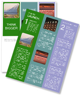 Exploring Alaska's Inlets With An Rv Newsletter Template