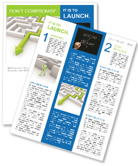 Finding A Solution: Discovering Ways To Overcome Challenges Newsletter Template