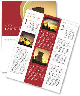 Cooling Tower Of A Nuclear Reactor In Cape Town, South Africa For Efficient Plant Operation. Newsletter Template