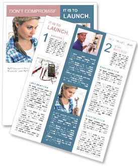 Repairing A Boiler: A Young Woman's Attempt At Fixing The Machine Newsletter Template