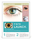 Macro Photography Of The Human Eye: A Close-Up Look Flyer Template