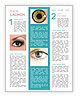 Macro Photography Of The Human Eye: A Close-Up Look Newsletter Template