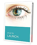 Macro Photography Of The Human Eye: A Close-Up Look Presentation Folder