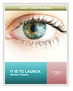 Macro Photography Of The Human Eye: A Close-Up Look Word Template