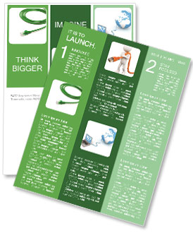 Coiled Lan Cable On White Background For Isolation And Clarity Newsletter Template