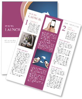 Comparison Of Two Nfc-Enabled Mobile Phones For Contactless Payments Newsletter Template