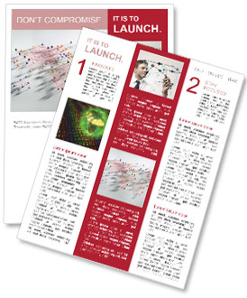 Worldwide Network Of Communication: Exploring Global Connections Through A Map Newsletter Template