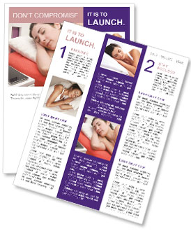 Smartphone en wekker naast slapende vrouw in schoonheidsrust Nieuwsbrieven