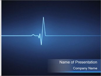 Pulse effect PowerPoint Template