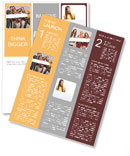 Group of young people holding sign Newsletter Template