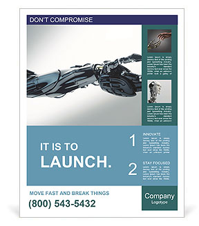 Technologies of the future prosthesis hand Poster Template