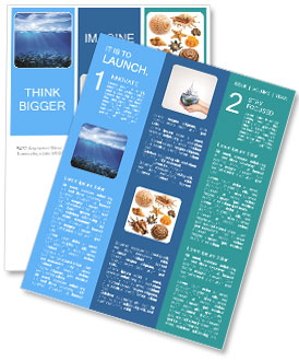 Korálové útesy v modré vodě a krásné nebe Newsletter