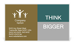 Smooth asphalt road and the dawn of the sun in the clouds Business Card Template