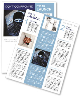 ブラックマスク中の顔ハッカー ニュースレター