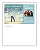 A man balancing on a precipice Newsletter Template