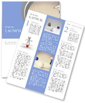 Amazing balance of rights Newsletter Template