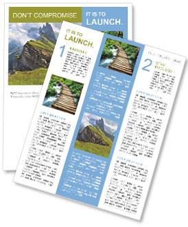 Krásný výhled na hory s alpské trávníku Newsletter