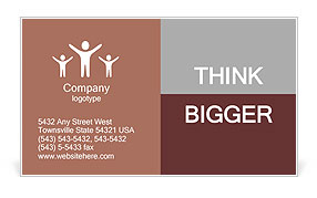 Businessman acrobat flexibility in solving problems Business Card Template