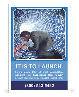 The specialist is looking for a virus on the network Ad Template