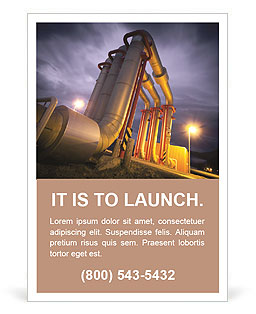Large pipes Ad Template