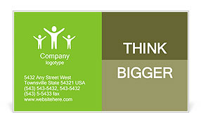 Hand hold green tree of industrial gear, environmental concept Business Card Template