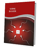 Power cords attracted by a wall socket Presentation Folder