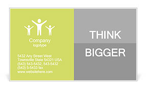 Measuring tape wrapped around a green apple as a symbol of diet. Business Card Template