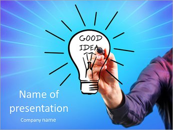 Very Good Idea PowerPoint Template