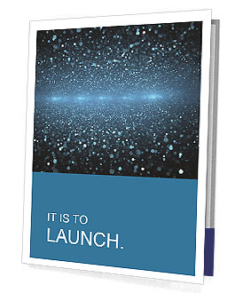 Abstract futuristic background Presentation Folder