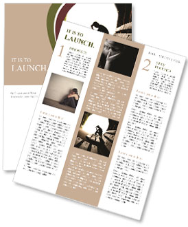 Depression, teen depression, pain, suffering, tunnel Newsletter Template