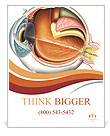 Anatomy of the eye Poster Template