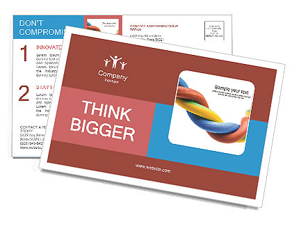 Cable Postcard Template