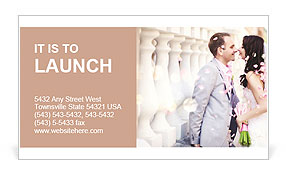 Wedding Business Card Template