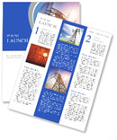 High voltage post.High-voltage tower sky background. Newsletter Template