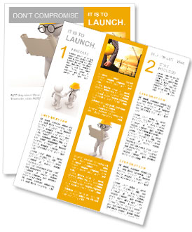 3D-Menschen - Männer, Personen mit Projekt. Ingenieur Newsletter