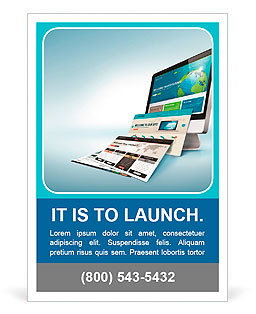 Web design concept Ad Template