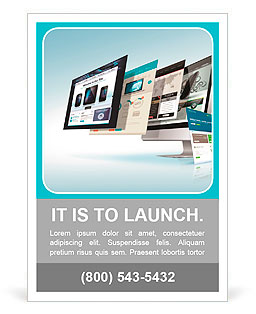 Web design concept Ad Template