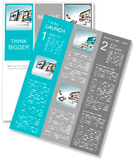 Web design concept Newsletter Template