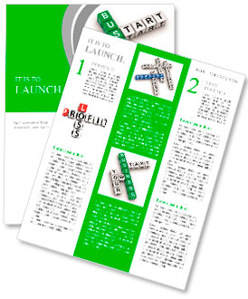Start your own business Newsletter Template