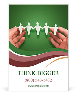 Working Better Together - People Symbol Ad Template