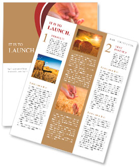 Prayer to the provider Newsletter Template