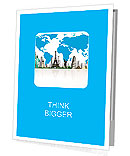 European holidays. traveling background. concept Presentation Folder