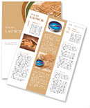 Macro view of blue metal compass on the old world map Newsletter Template