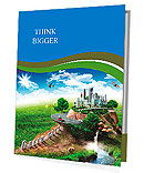 With the different elements on its surface. Presentation Folder