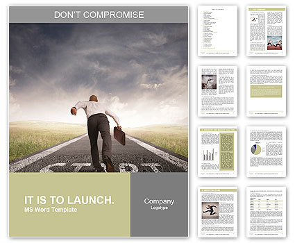 Concept of competition in the business Word Template