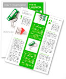 3d small person and colorful folders.Isolated on white background. Newsletter Template