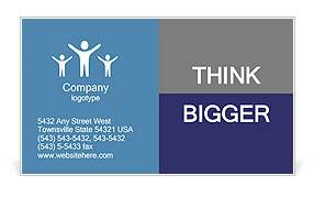 Tech support concept.Isolated on white background.3d rendered. Business Card Template