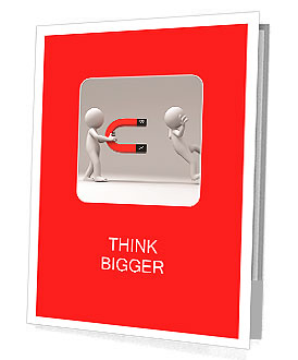 Magnetic/Two men and a magnet Presentation Folder