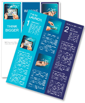 Touch pad concept Newsletter Template